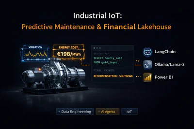 Industrial IoT: Predictive Maintenance & Financial Lakehouse featured image
